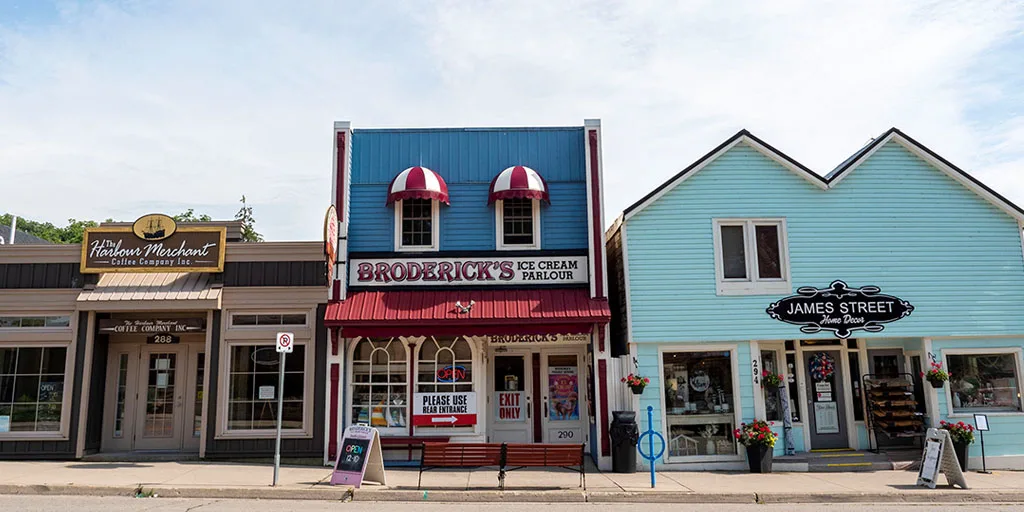 Shopping in Downtown Port Stanley